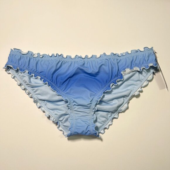 Victoria Secret 38DD L Bombshell Push Up Bikini Top Bottom Set Pastel Blue Ombre - Picture 12 of 14